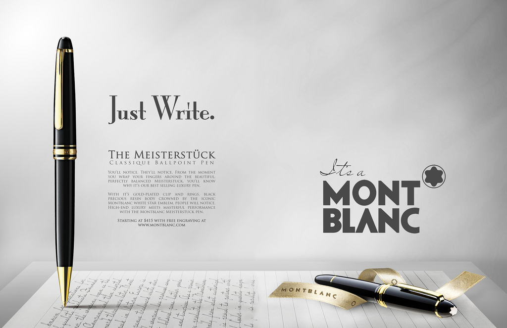 Коллекция пишущих инструментов Montblanc