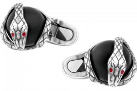 Запонки Montblanc Rouge et Noir 124058