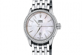 Oris Culture Artelier Date Diamonds 561 7604 4956 LS FC