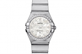 Omega Constellation Quartz 24 мм 123.15.24.60.55.005