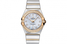 Omega Constellation Quartz 27 мм 123.25.27.60.55.008