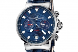 Ulysse Nardin Marine Chronograph Blue Seal 353-68LE